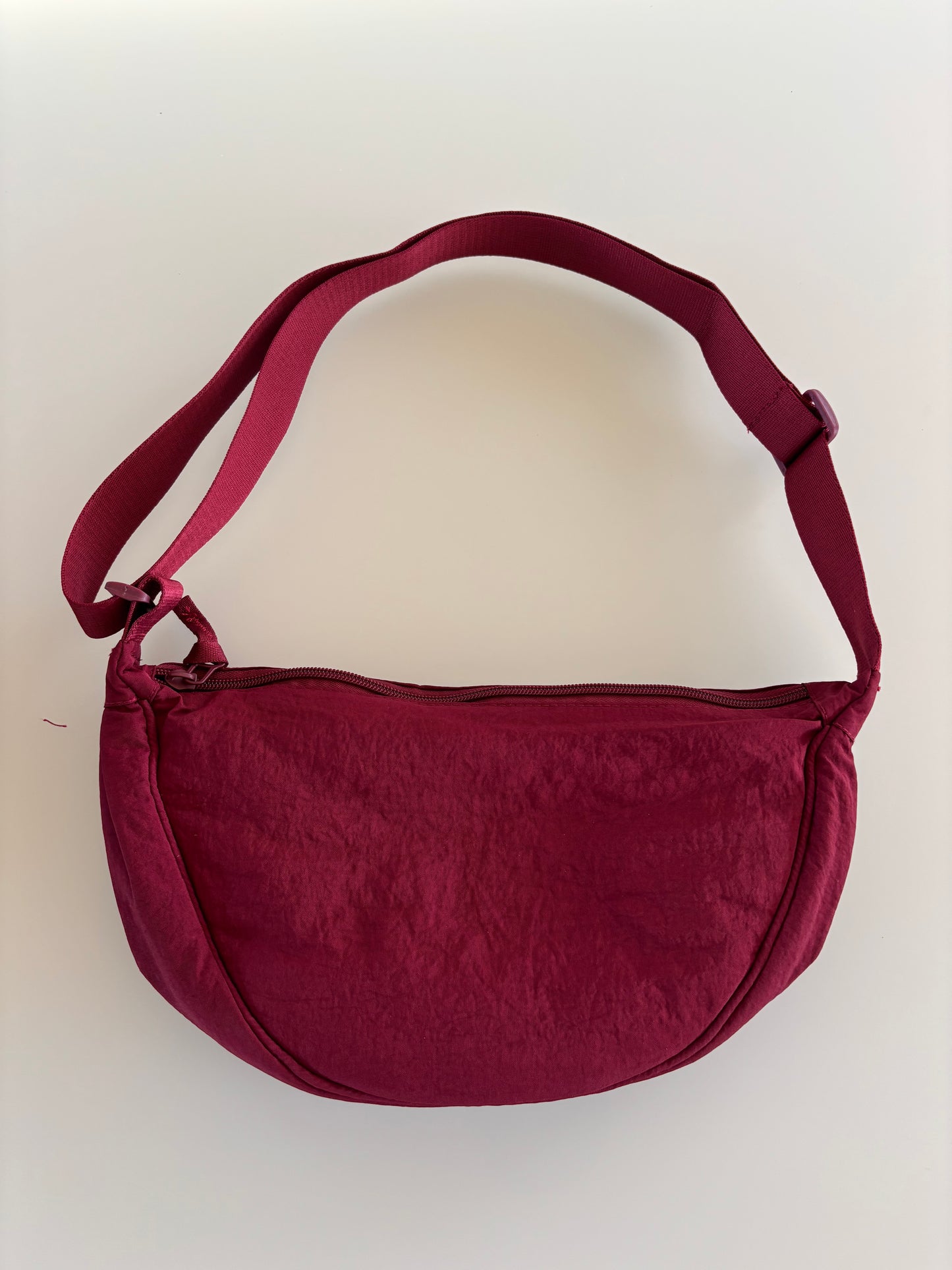 Stoffen tasje : wijnrood