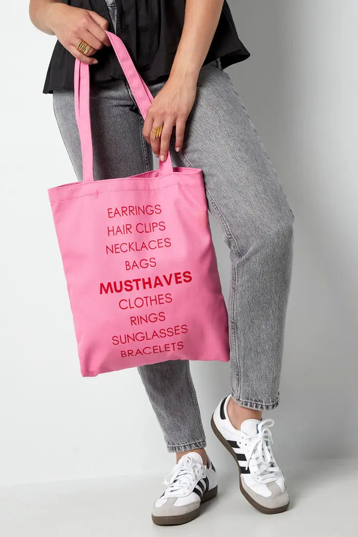 Yehwang : totebag - musthaves - fuchsia