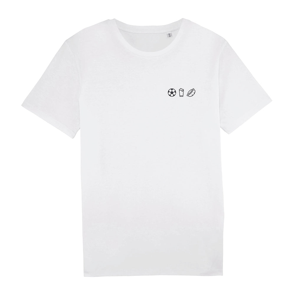 Charles : unisex t-shirt - voetbal, bier, braadworst