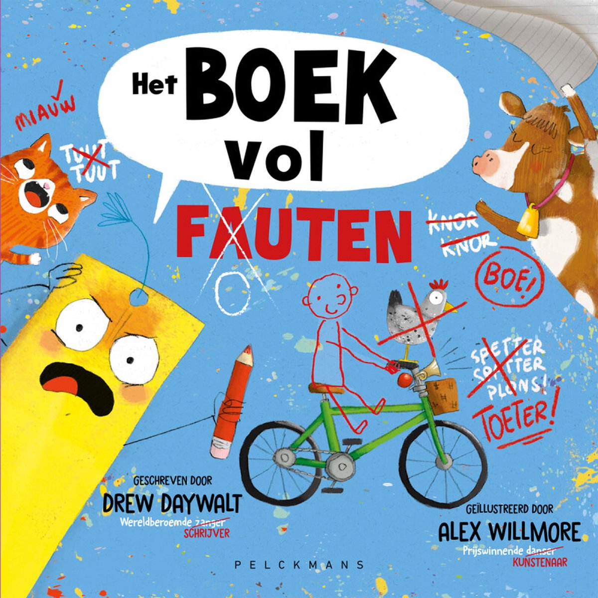 Het boek vol fauten - Drew Deywalt