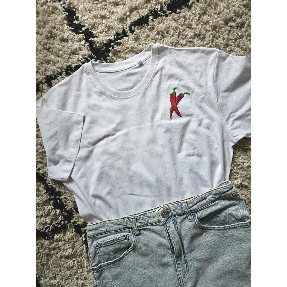Studio- wow : unisex t-shirt- red pepper