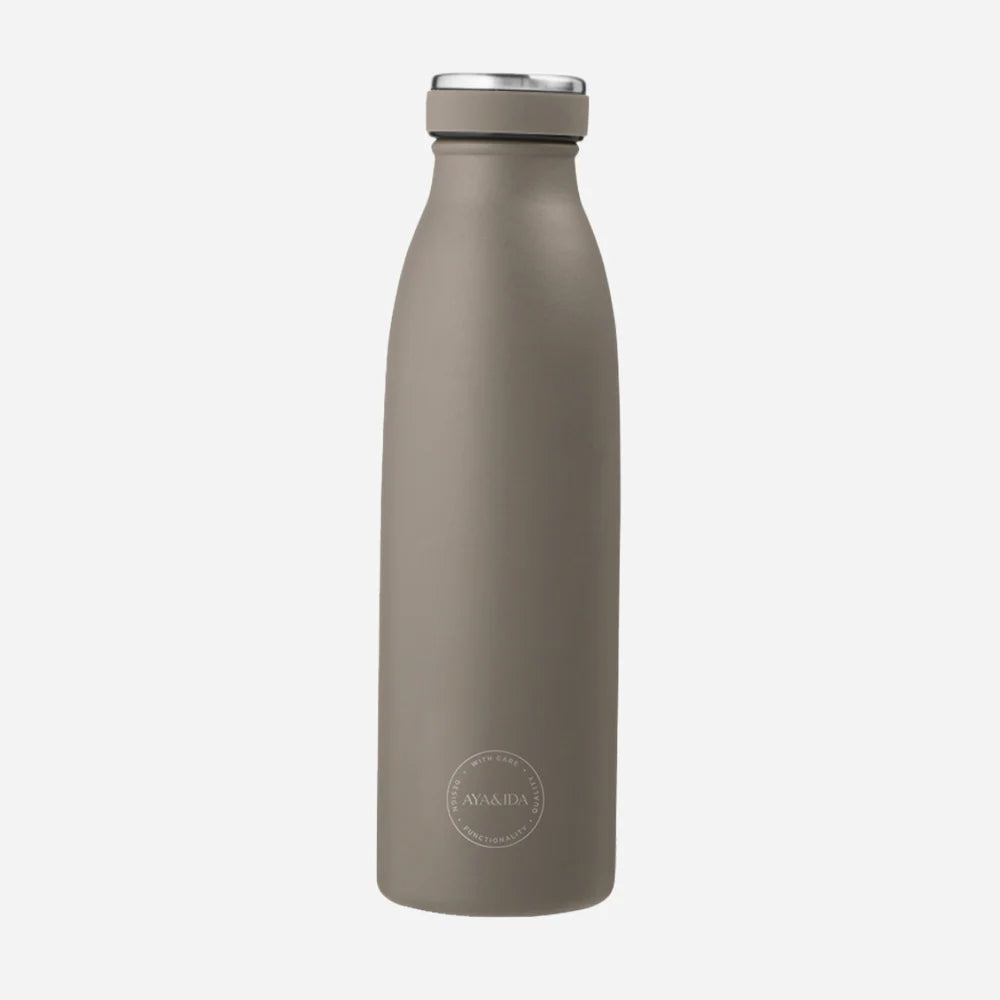 Aya&Ida : drinking bottle 500 ml - driftwood