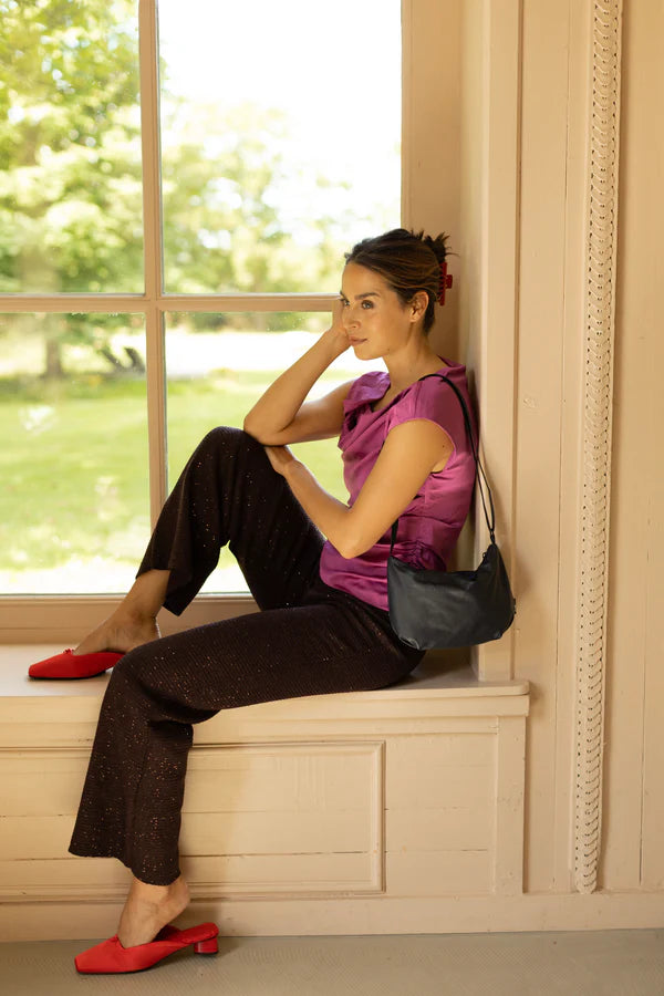 Tinne + Mia : cross body feel good bag - night blue