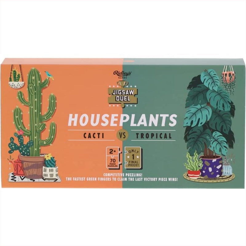 Ridley's games: jigsaw duel : houseplants
