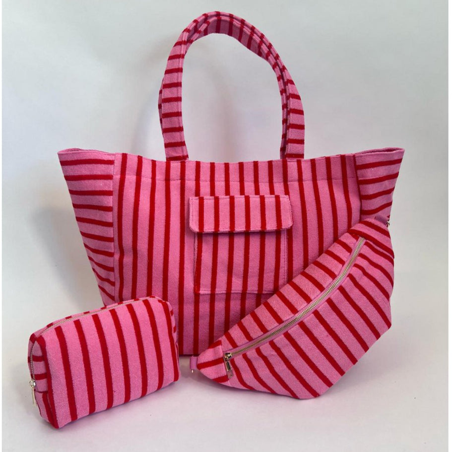 Wauw : toilettas zivy - rood