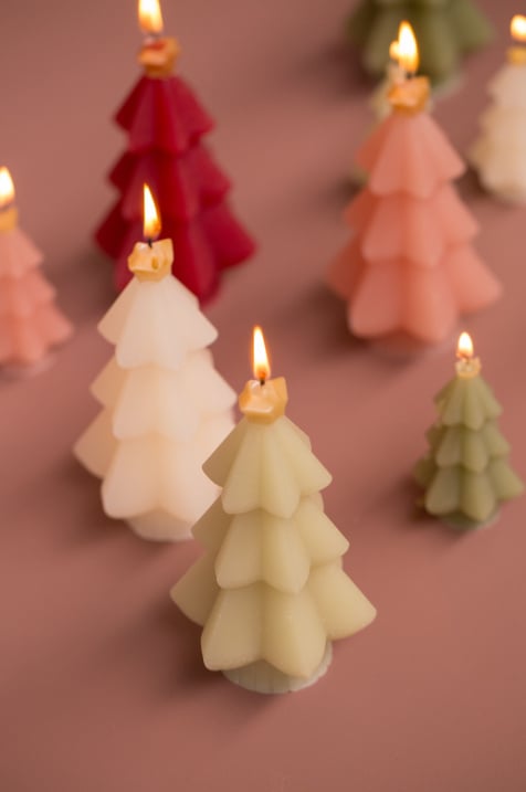 Rustik Lys : kerstboom kaars ster