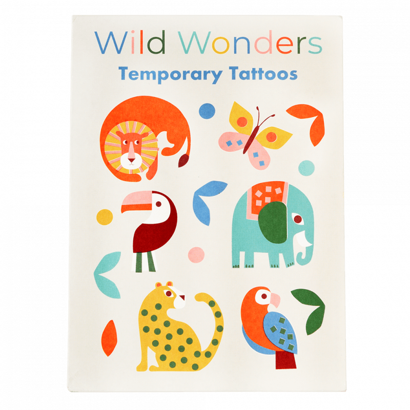 Rex london : kinder tattoo - wild wonders