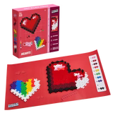 Plus plus : puzzelen op nummer - hart