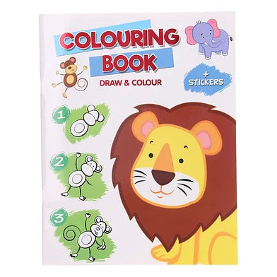 Leer tekenen stap voor stap : draw & colour - dieren