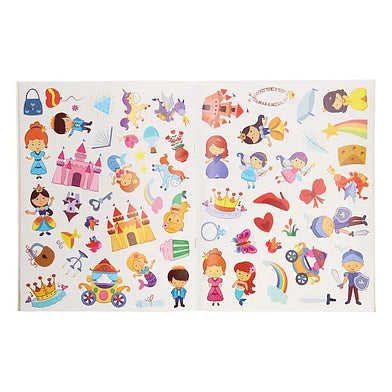 Leer tekenen stap voor stap : draw & colour - prinsessen