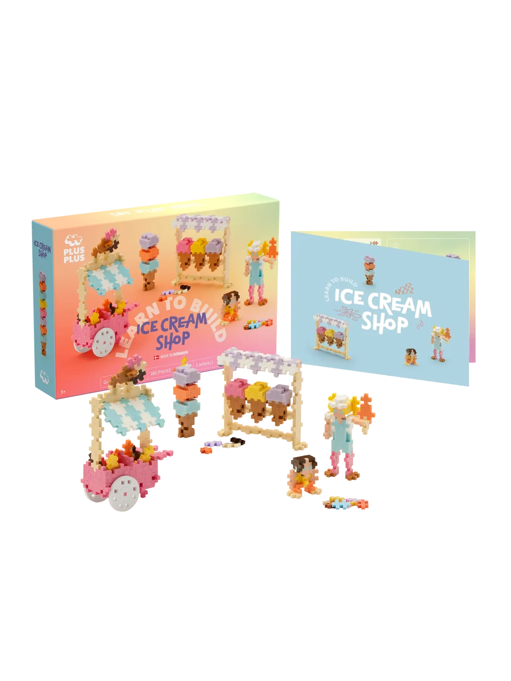 Plus plus : learn to build - ice cream shop