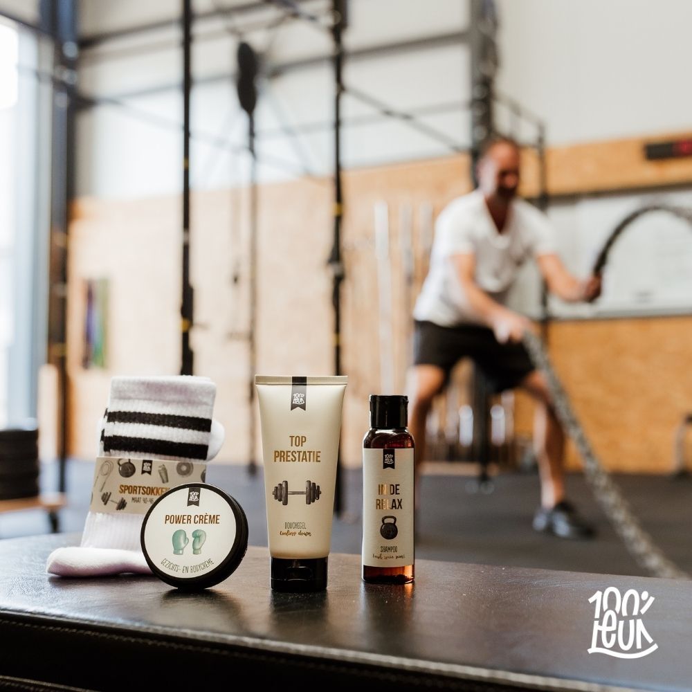 100% leuk : sweat now and shine later