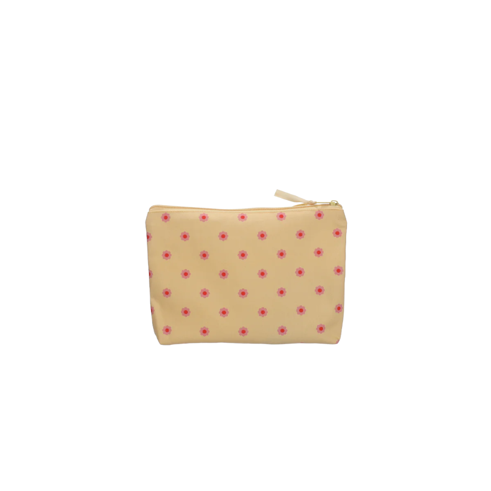 Kado design : Flower · blonde + rose + poppy red