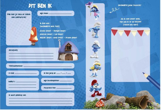 The smurfs : vriendenboek