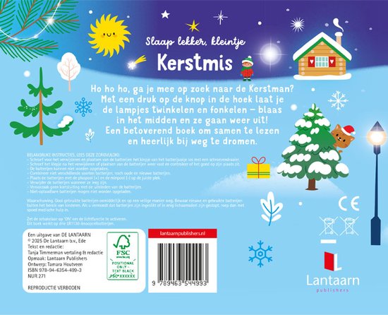 Lantaarn Publisher : voorleesboek met lampjes - Kerstmis