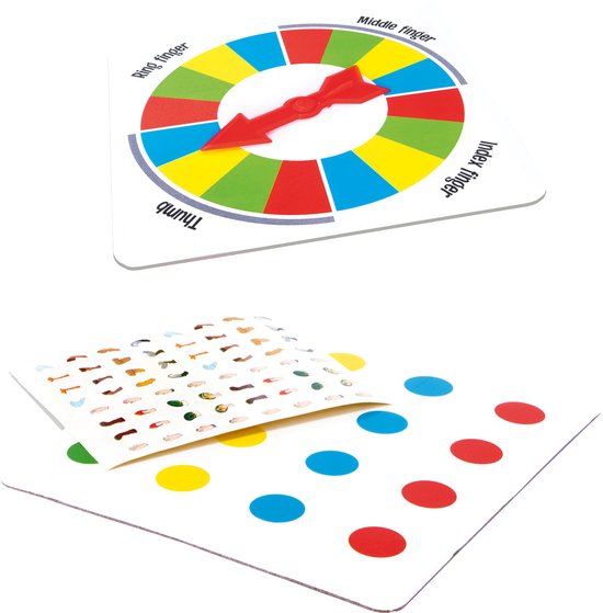 Twister voor de vingers