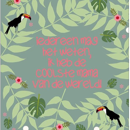 Mailboxcards : wenskaart - iedereen mag het weten