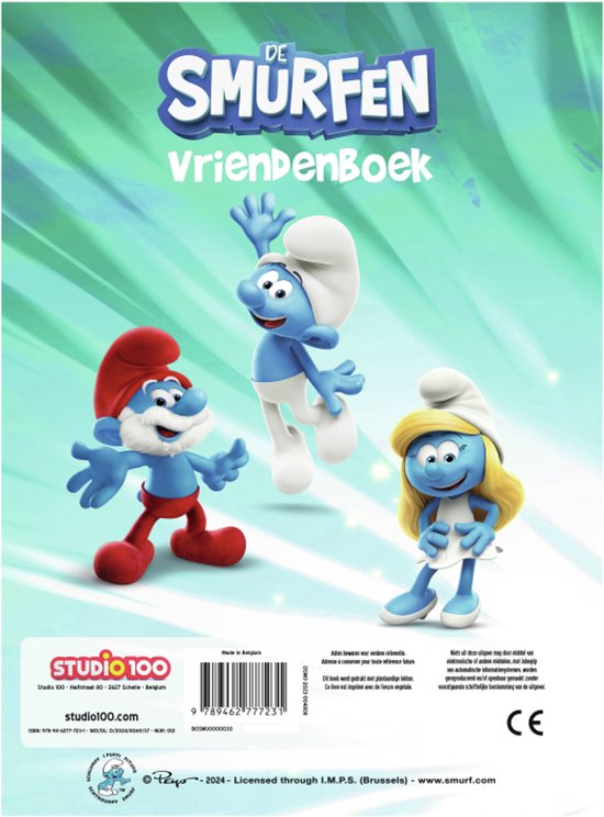 The smurfs : vriendenboek