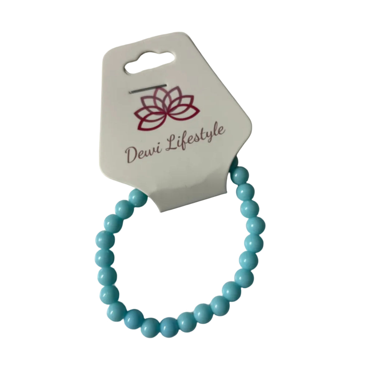 Dewi lifestyle : effen armband kids - licht blauw