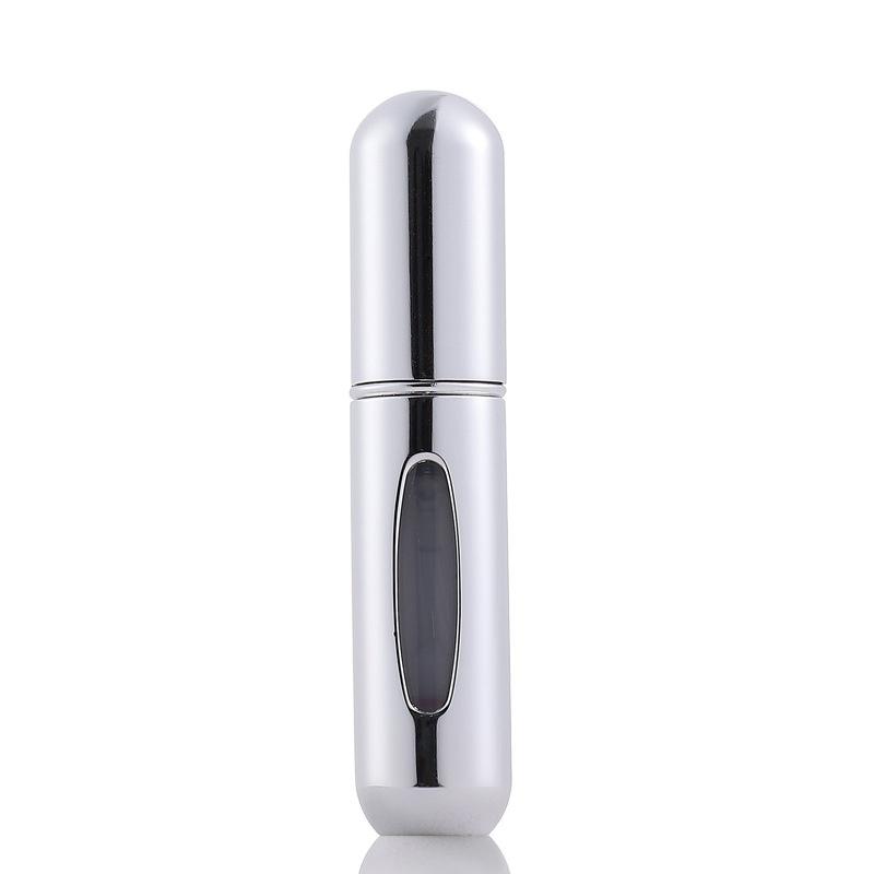 Travel : parfum verstuiver : zilver metallic