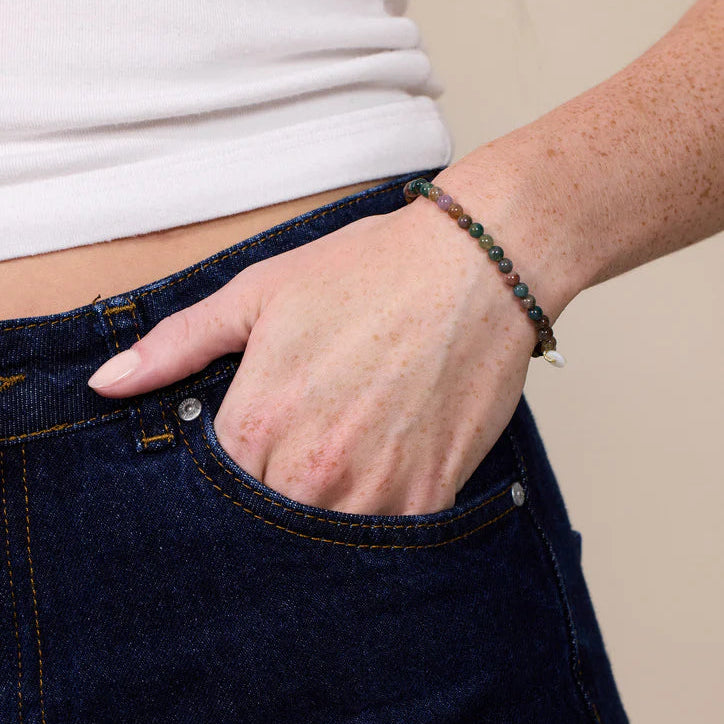 SoÏ : armband indian agate - strength