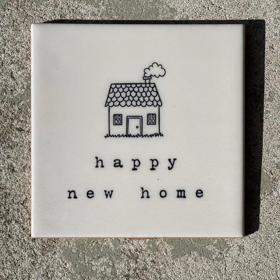 Homebound : tegeltje - happy new home