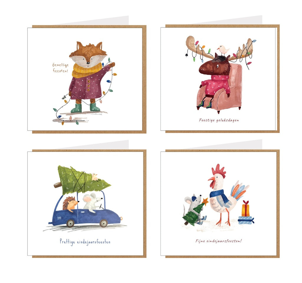 Mailboxcards : Adam Arts - 8 wenskaarten