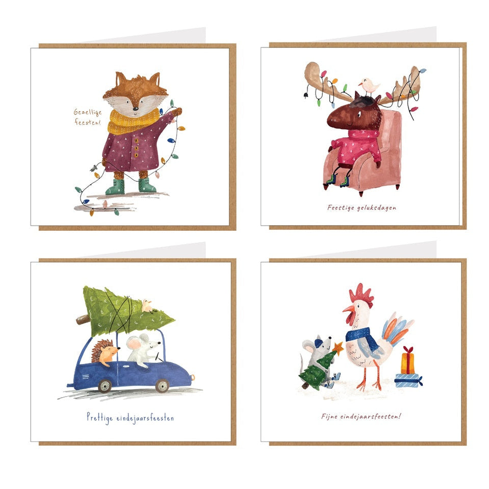 Mailboxcards : Adam Arts - 8 wenskaarten