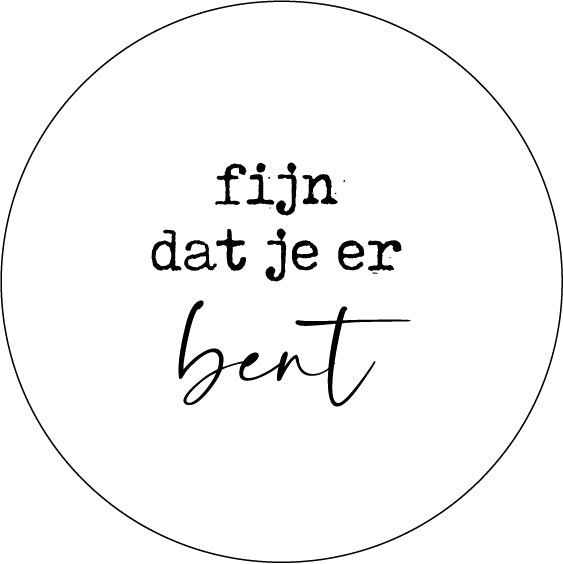 Mailboxcards : bierviltjes - fijn dat jij er bent