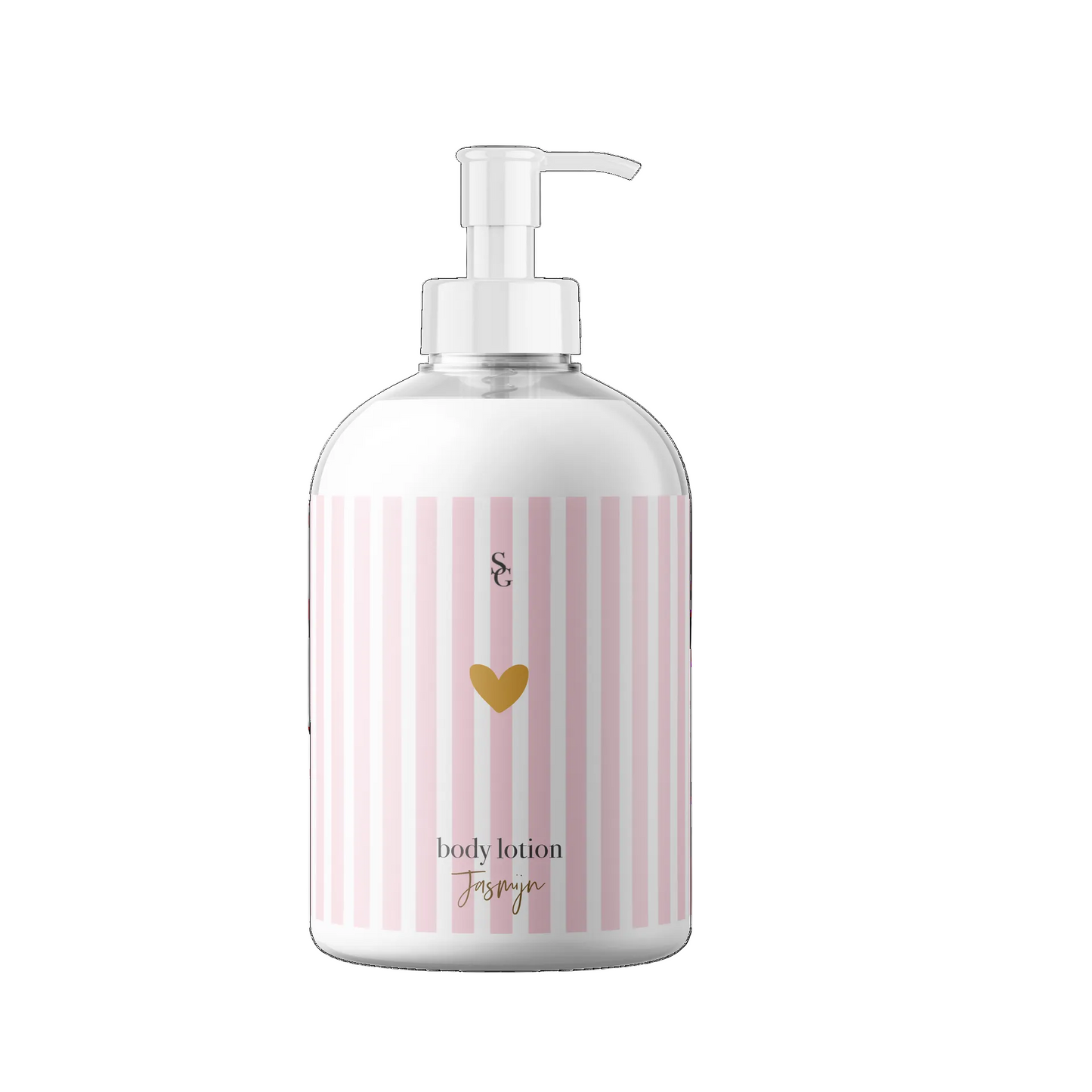 Stationary & gift : bodylotion - pink stripes