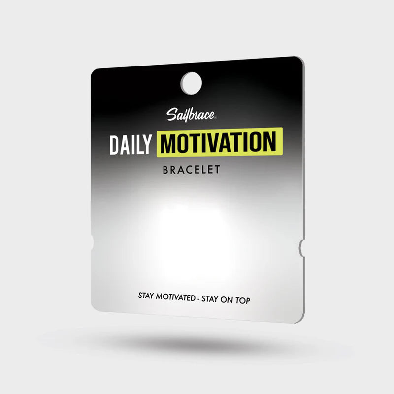 Sailbrace : motivation bracelet black wave - black
