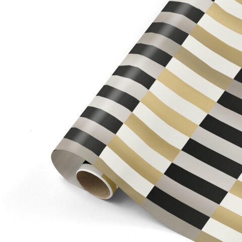 Collectiv warehouse : dubbelzijdig inpakpapier - colourblock