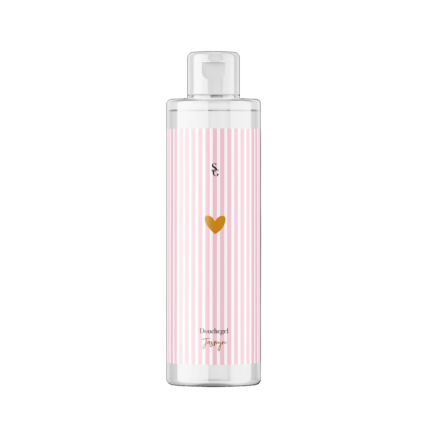 Stationary & gift : douchegel - pink stripes