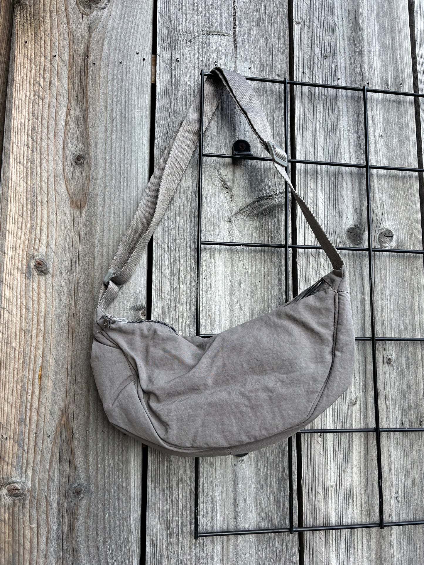 Stoffen tasje : grijs