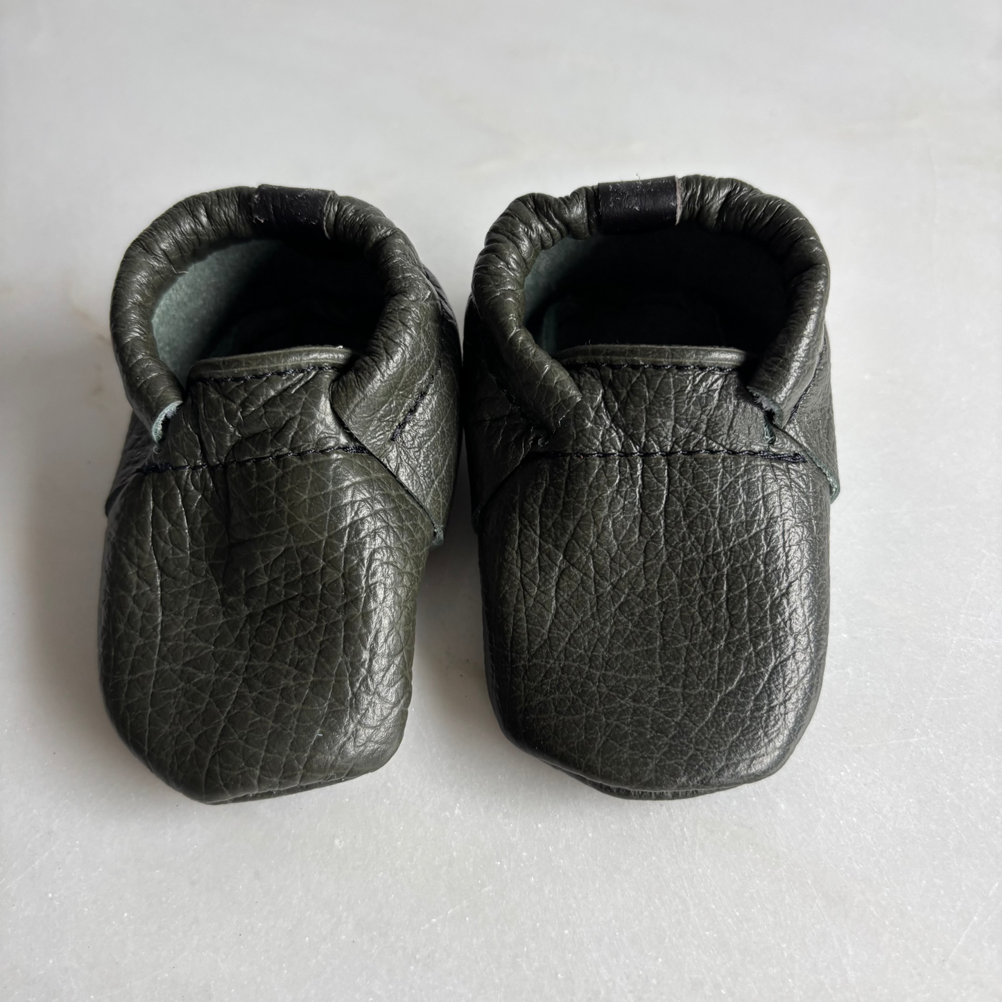 Eerste babyslofjes - groen