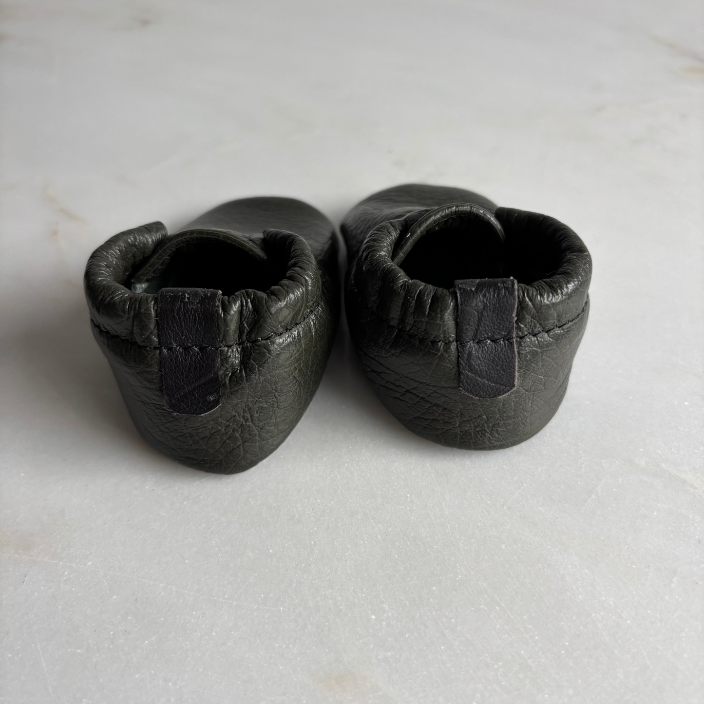 Eerste babyslofjes - groen