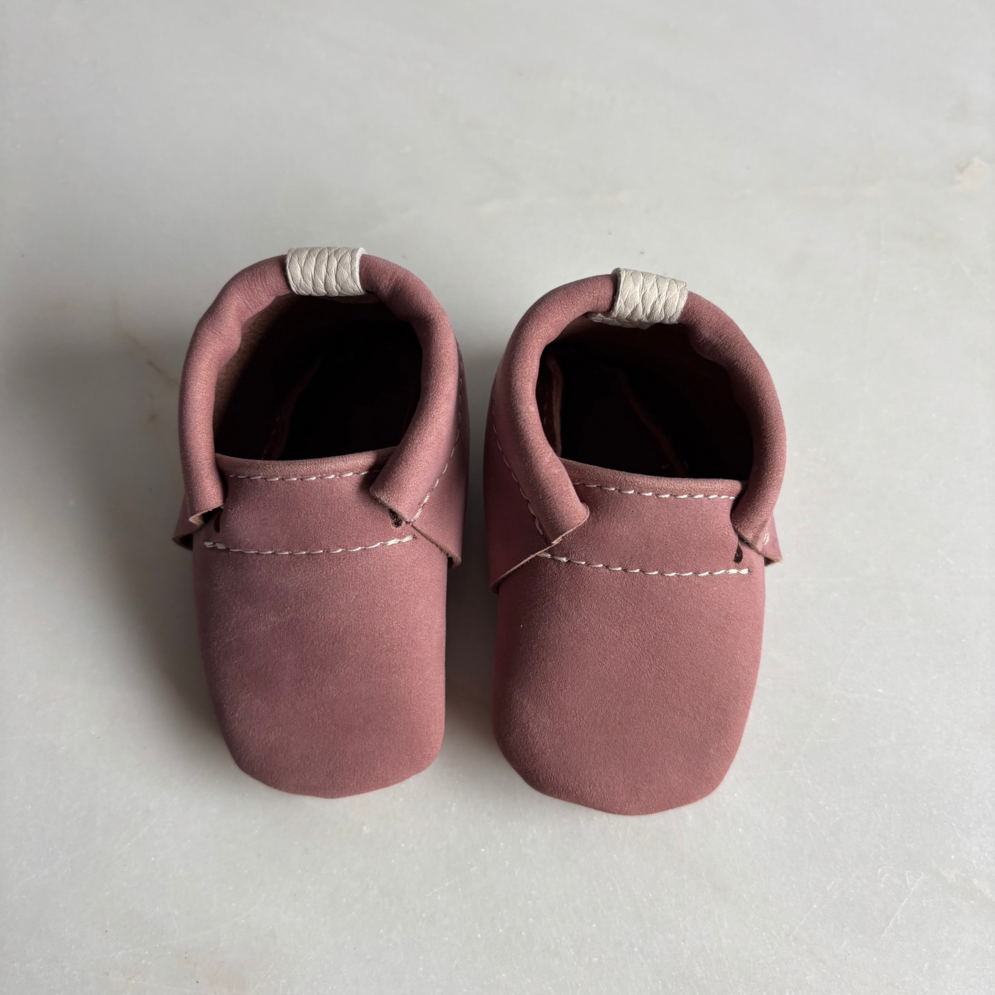 Eerste babyslofjes - roze