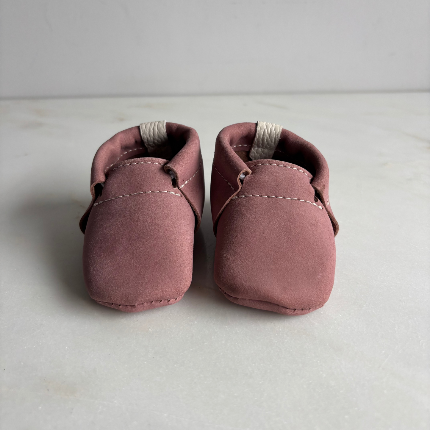 Eerste babyslofjes - roze
