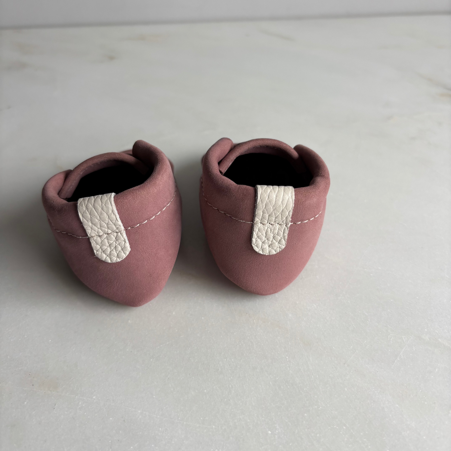 Eerste babyslofjes - roze