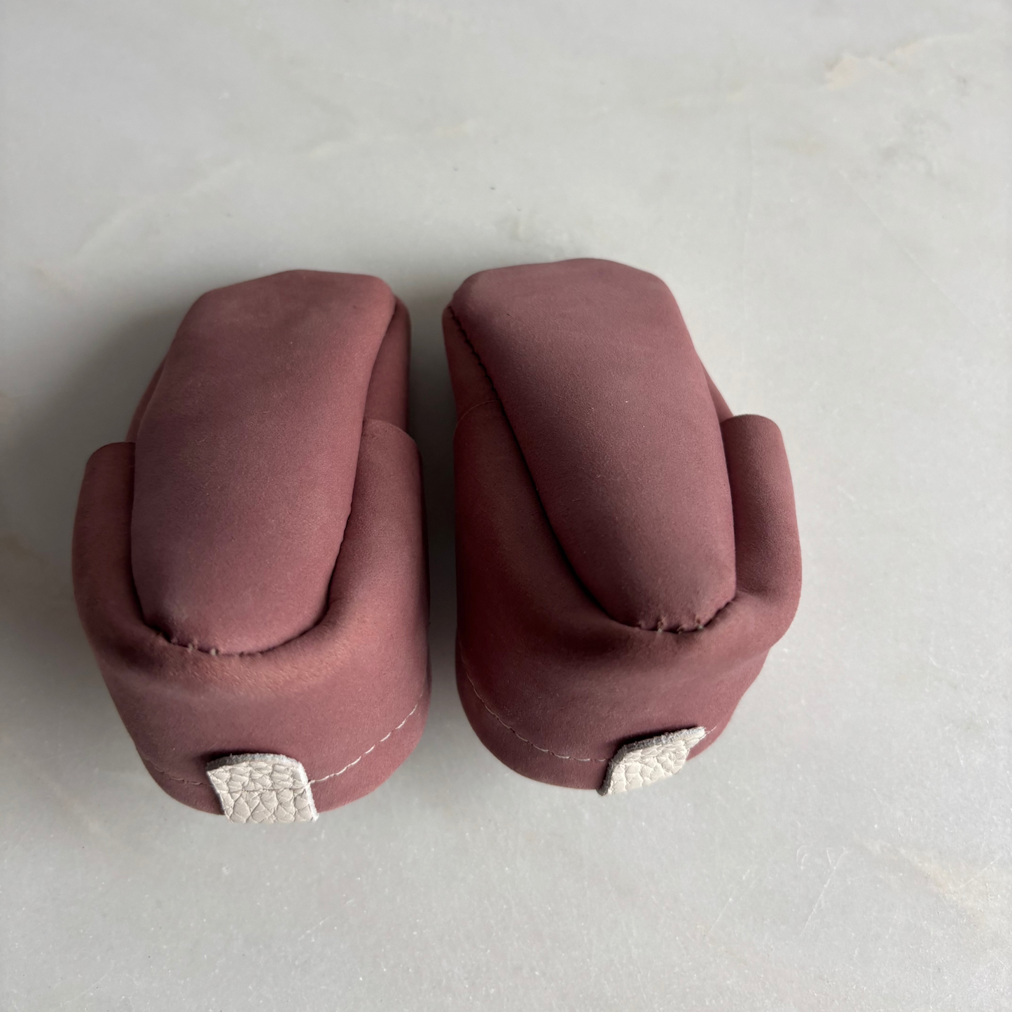 Eerste babyslofjes - roze