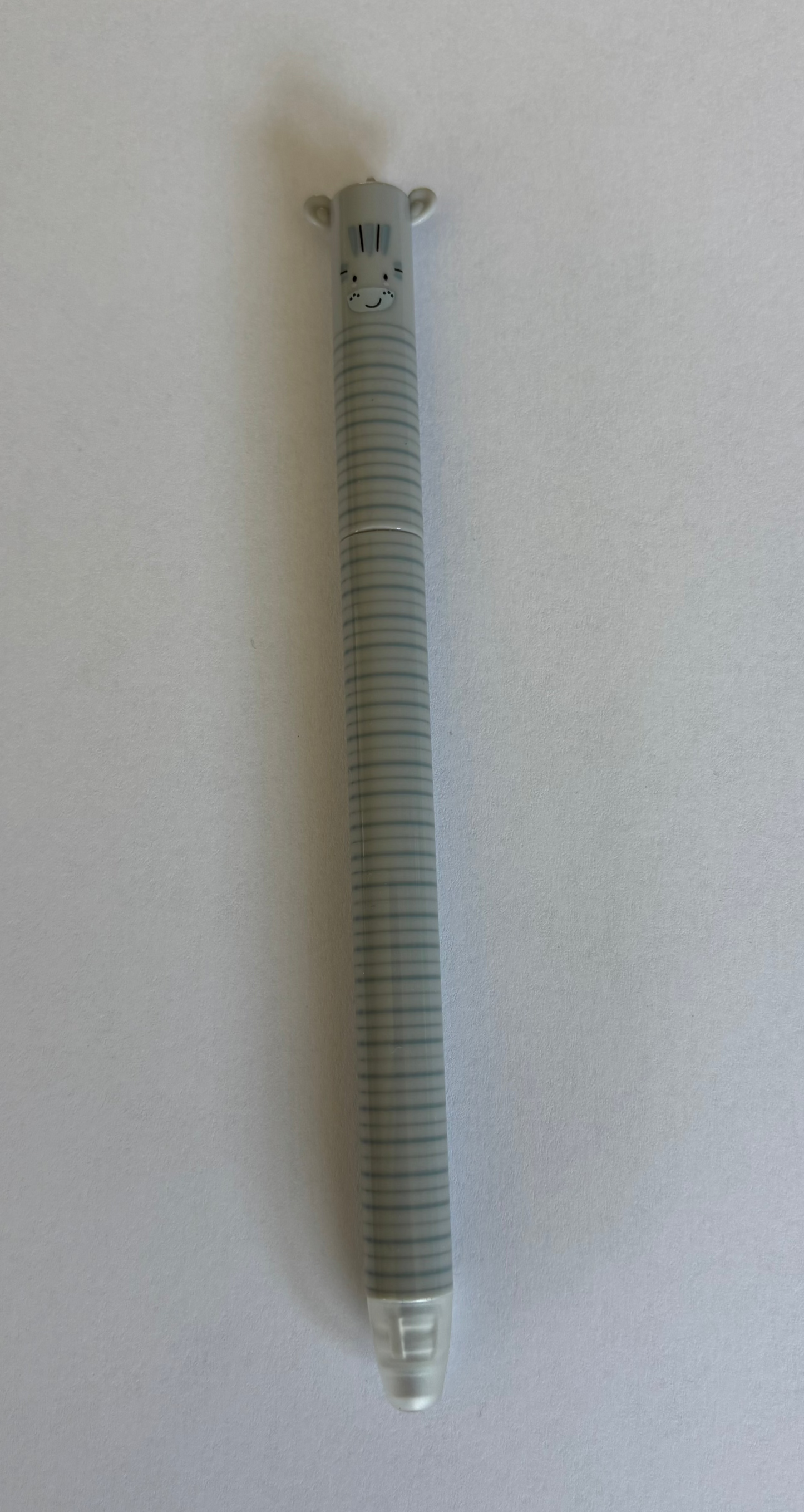 Uitwisbare balpennen : blauwe inkt - leeuw, giraf ...