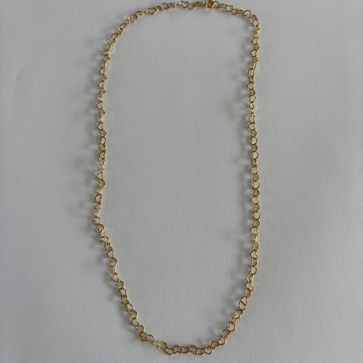 Halsketting - open hartjes