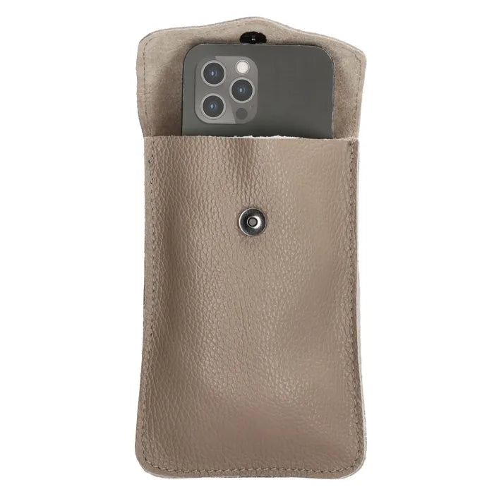 Charm london : telefoontasje elisa - taupe