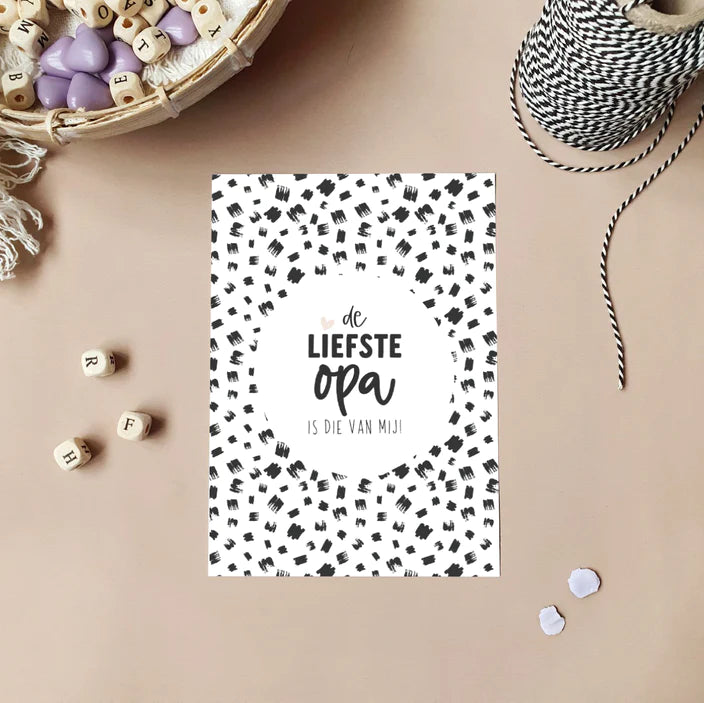 Miekinvorm : de liefste opa dat ben jij