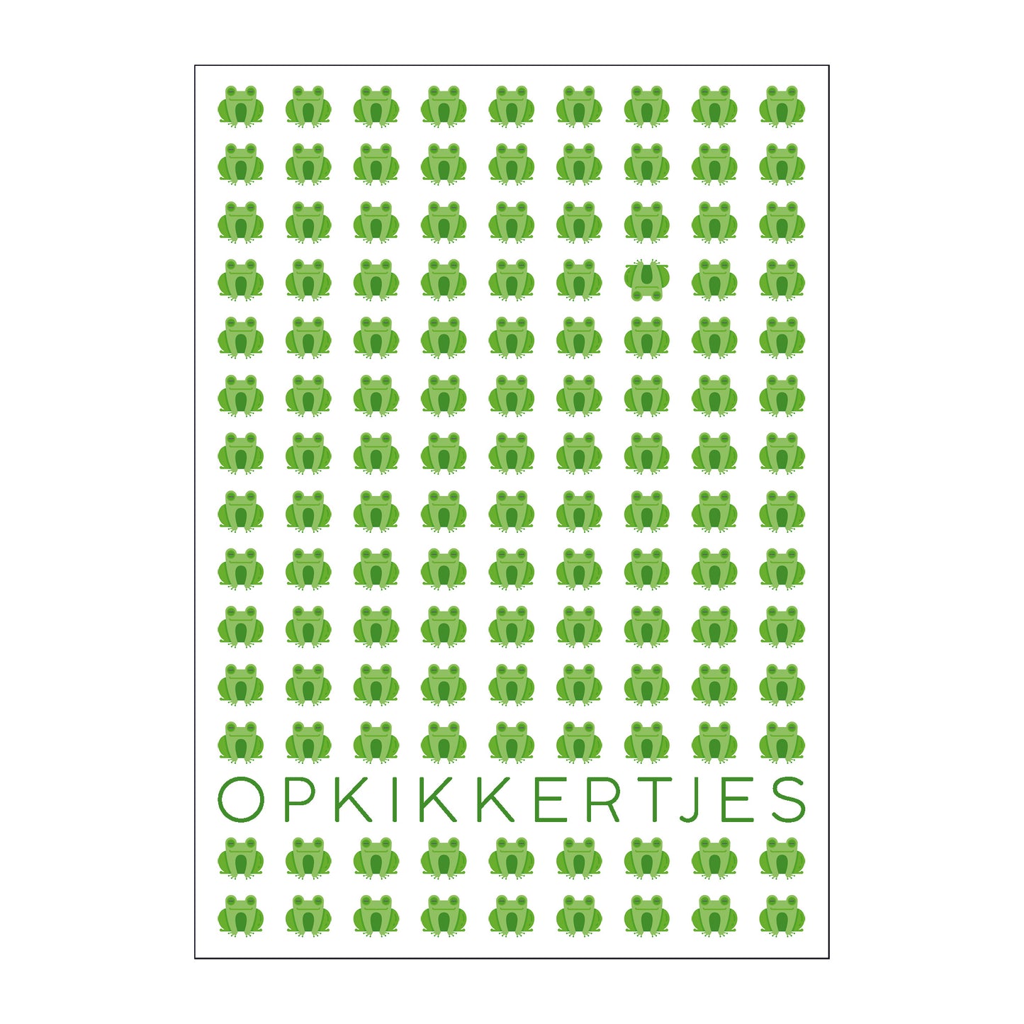 Made by Ellen : opkikkertje