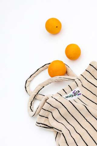 Bongusta : naram totebag - creme & ink