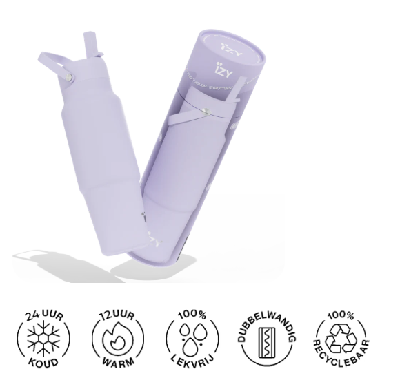 Izy : travel bottle - lilac