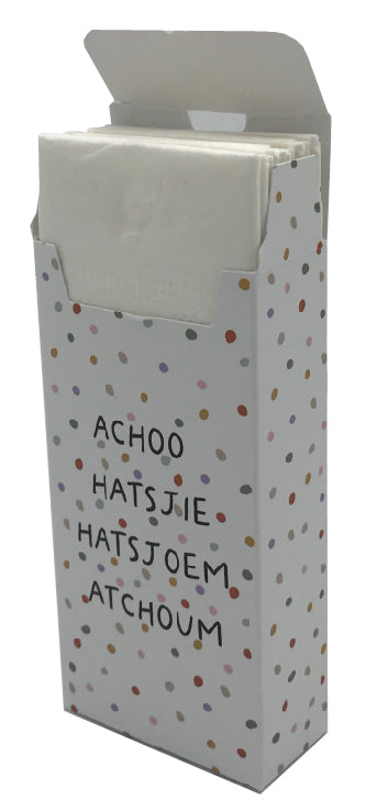 Mailboxcards : zakdoekendoosje - achoo hatsjie hatsjoem
