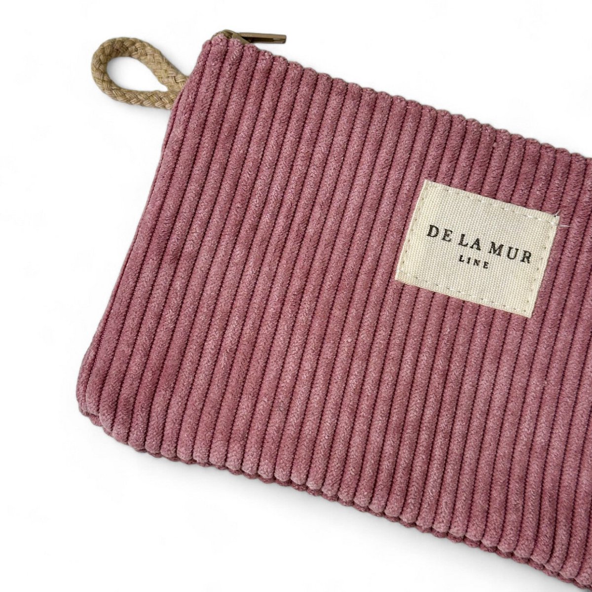 De la mur line : beauty bag mini - rib cot