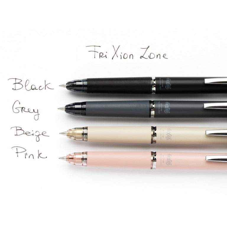 Pilot : frixion zone erasable rollerball pen - zwart